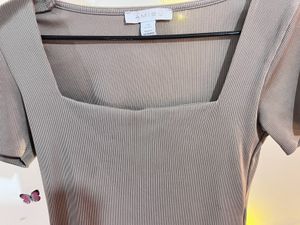 Square Neck Fitted  Top(size- S-M-L)