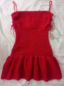 Stunning Red Strapless Mini Dress