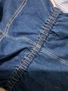 Denim dress