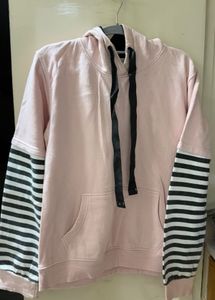Pink Korean Styled Hoodie
