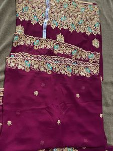 Embroidered Kurta Set with dupatta