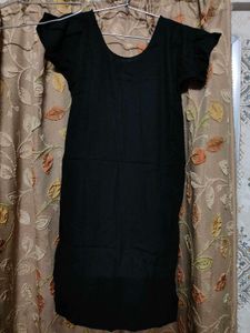 Black mirror chikankari Kurta Set