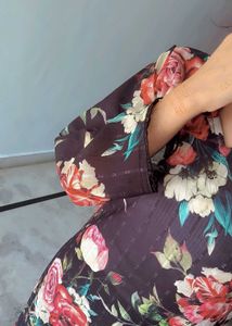 Floral 3d printed Kurta and trouser