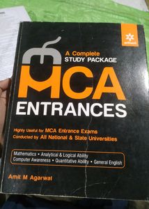 price drop🎉🎉MCA Entrance Exam Book