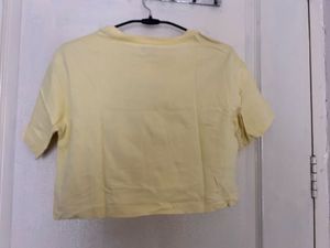 Yellow "Under the Sun" Graphic T-Shirt