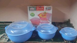 3 Pcs Set Microwave Safe Food Containers