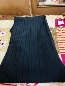 Striped Black Pants