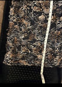 Unique Textured Mini Skirt