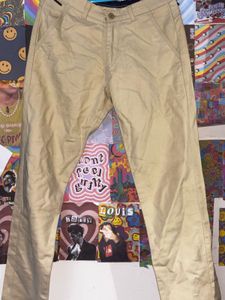 Beige Formal Pant Old Money