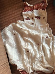 Ethnic Dress with Elephant Embroidery