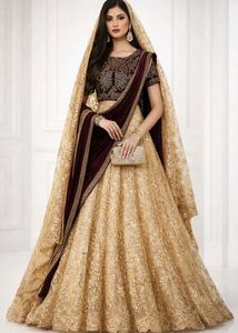 Stunning bridal wear lehenga choli