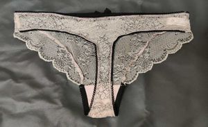 Lace Briefs with Bow Detail