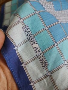 Hardy Amies Vintage Luxury Handkerchief Unisex