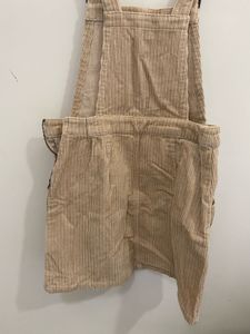 Corduroy Overall Dress