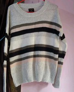 Cozy Striped Knit Sweater