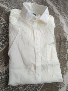 Classic White Men's Shirt