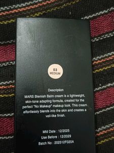 Mars BB Cream - Skin Perfection