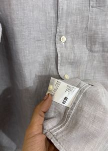 Uniqlo Linen Blend Shirt