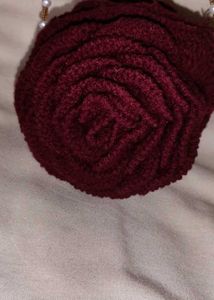 Handmade Rose Clutch Bag