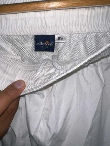 Ellesse White Track Pants