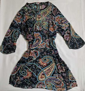 Y2k Vintage Forest Fairy Desi Chatpata Kurta Top