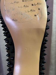 CL Custom Hand Made Spiked Ballerinas