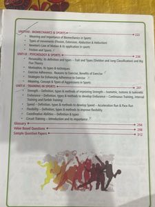 class 12 physical education By SP