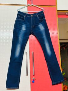 Blue Wash Denim Jeans