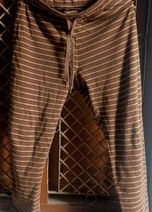 Comfortable Striped Lounge Pants