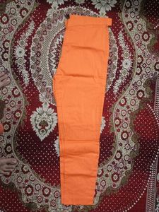 Orange Colour Pent N Langi