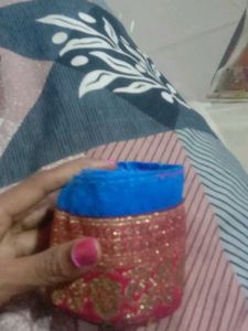 falls cotton silk ,border big and small