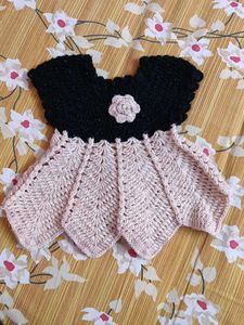 Handmade Crochet Baby Dress