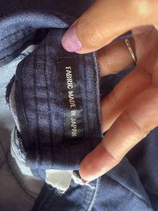 Dark Wash Denim Flare Pants