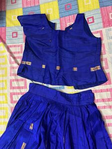 Royal Blue Lehenga Choli Set