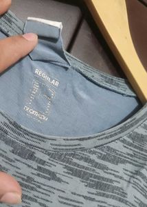 Grey T-shirt For Boy &amp; Men 38 Chest