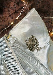Sparkly Rhinestone Clutch Bag