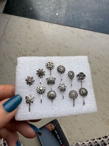 12 Pcs Mini Nose Studs Set