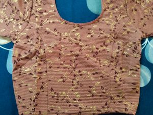 Floral Print Readymade Blouse