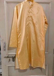 Gold Kurta With Bottom