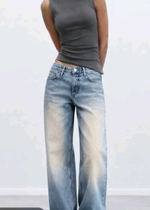 Off Duty Chill In Blue Wide-Leg Jeans | Size 26