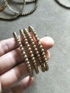 Elegant Beaded Bangles Set