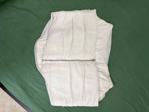 White Ruched Bandeau Top