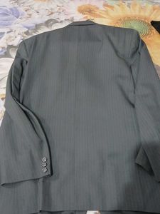 Men's Grey Pinstripe 2 piece suit