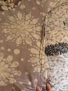 Floral Print Kurta