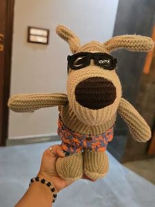 Doggy crochet toy