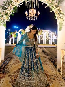 💙✨️Lehga For Reception Wear✨️💙