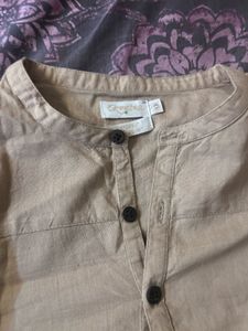 Elegant Beige Kurta