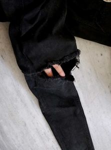 Black Ripped Skinny Fit Jeans