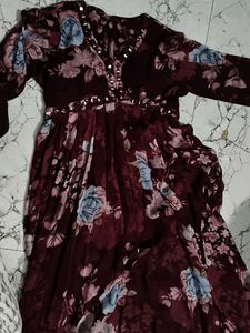 Chic Floral Print Maxi Dress