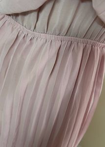 Off Shoulder Peach Dress